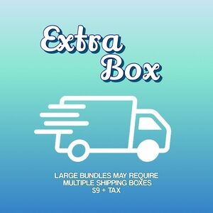 PURCHASE AFTER SHOW: Extra Box for Large Bundles